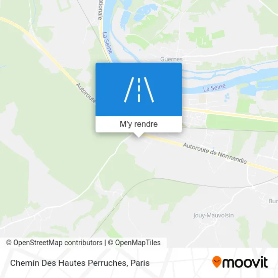 Chemin Des Hautes Perruches plan