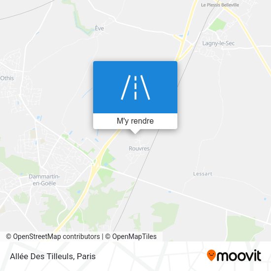 Allée Des Tilleuls plan