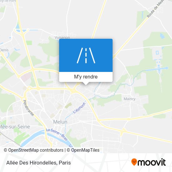 Allée Des Hirondelles plan