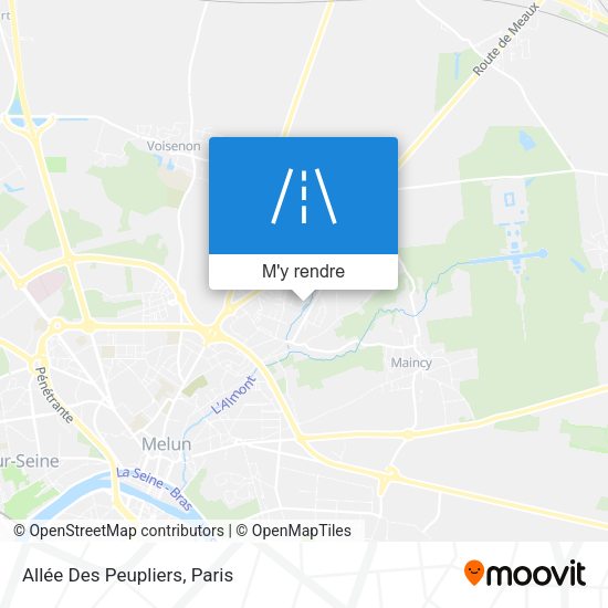 Allée Des Peupliers plan