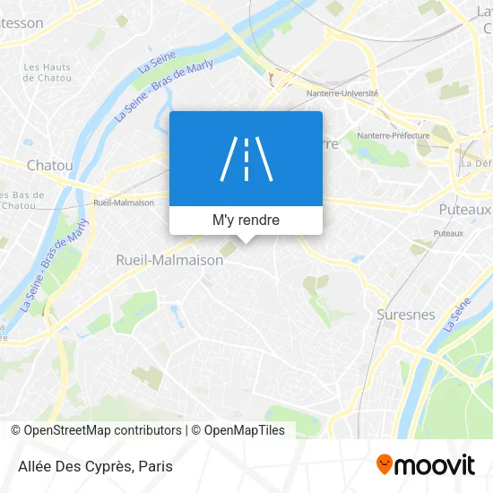 Allée Des Cyprès plan