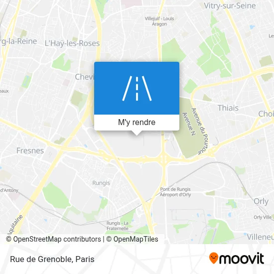 Rue de Grenoble plan