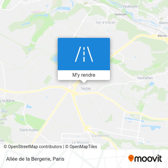 Allée de la Bergerie plan