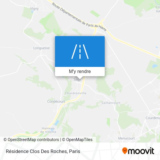 Résidence Clos Des Roches plan