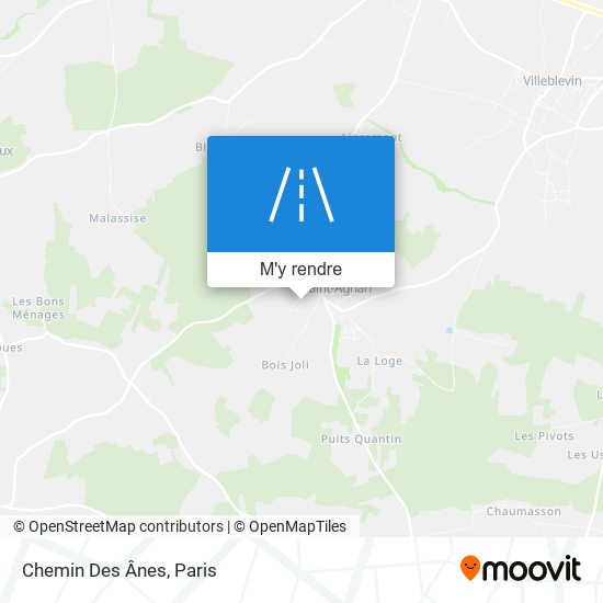 Chemin Des Ânes plan