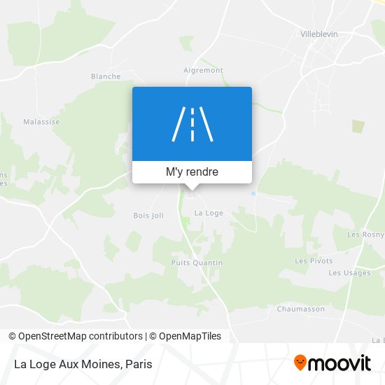 La Loge Aux Moines plan