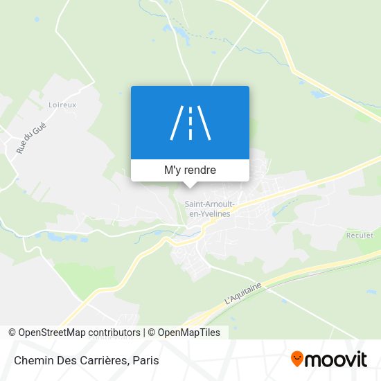 Chemin Des Carrières plan