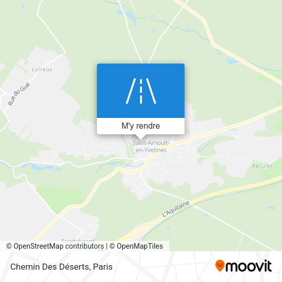 Chemin Des Déserts plan