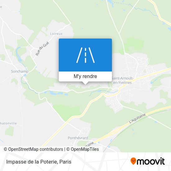 Impasse de la Poterie plan