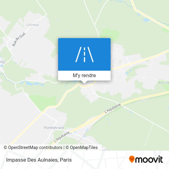 Impasse Des Aulnaies plan
