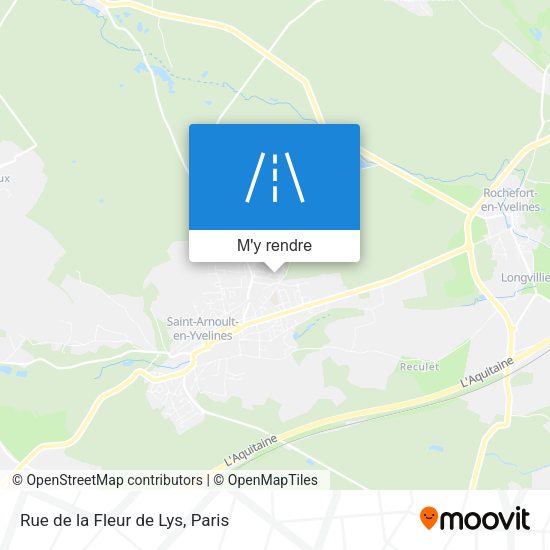 Rue de la Fleur de Lys plan