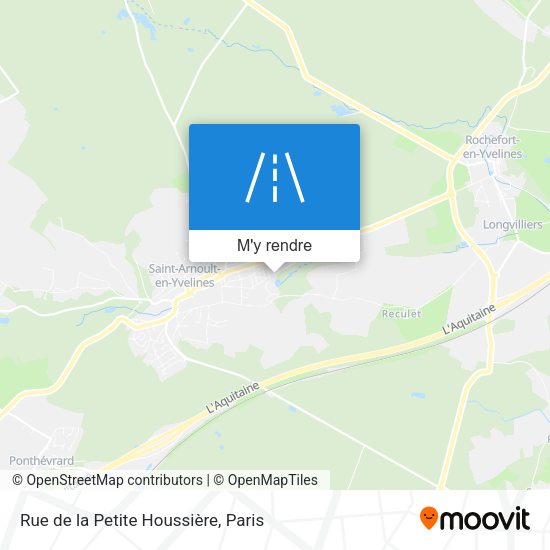 Rue de la Petite Houssière plan