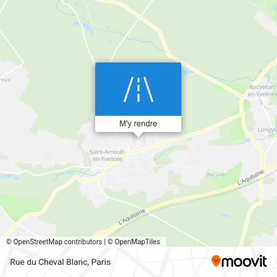 Rue du Cheval Blanc plan