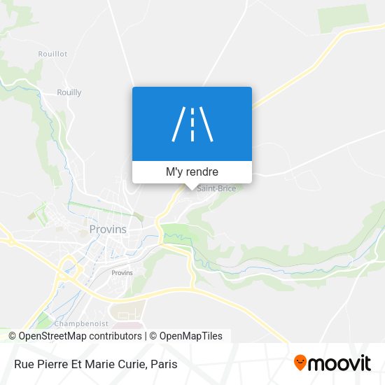 Rue Pierre Et Marie Curie plan