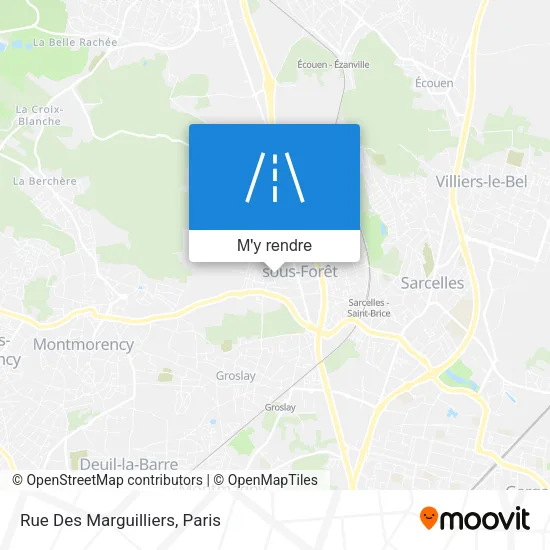 Rue Des Marguilliers plan