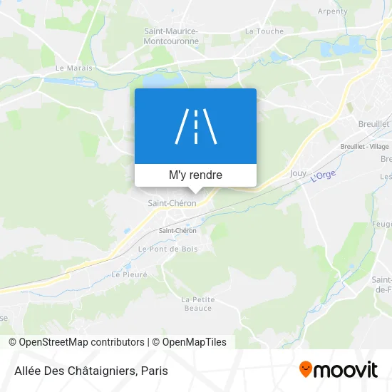 Allée Des Châtaigniers plan