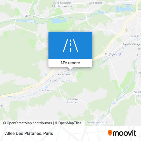 Allée Des Platanes plan