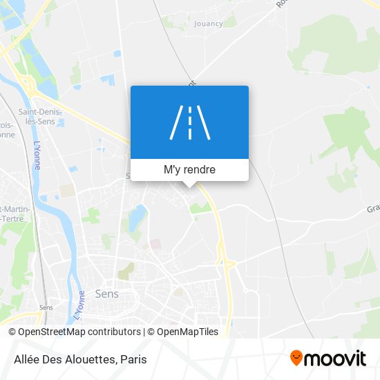 Allée Des Alouettes plan