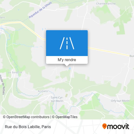 Rue du Bois Labille plan