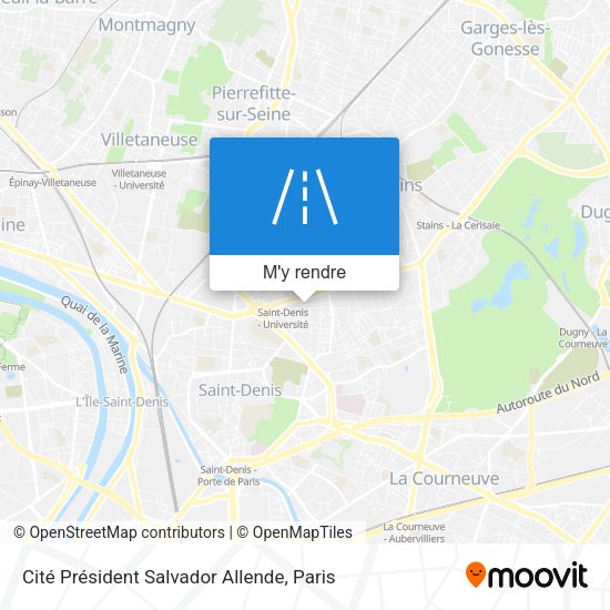 Cité Président Salvador Allende plan