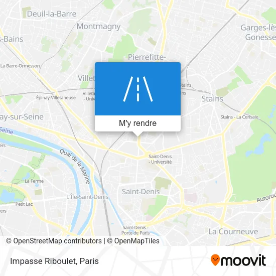 Impasse Riboulet plan