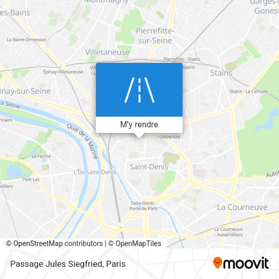 Passage Jules Siegfried plan
