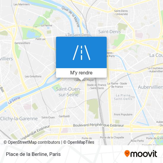Place de la Berline plan