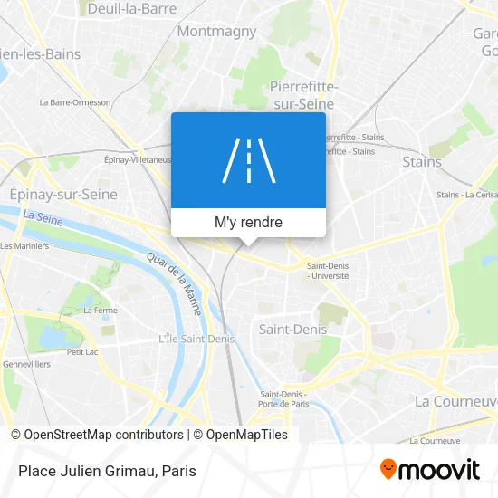 Place Julien Grimau plan