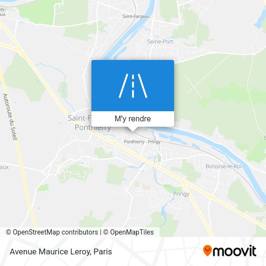 Avenue Maurice Leroy plan