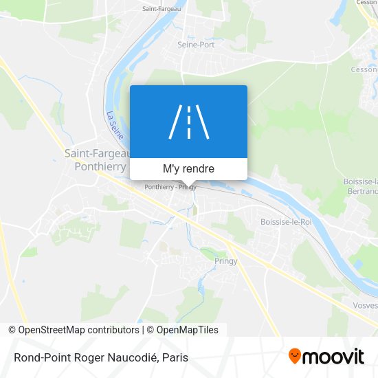 Rond-Point Roger Naucodié plan