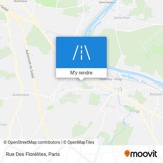 Rue Des Florélites plan