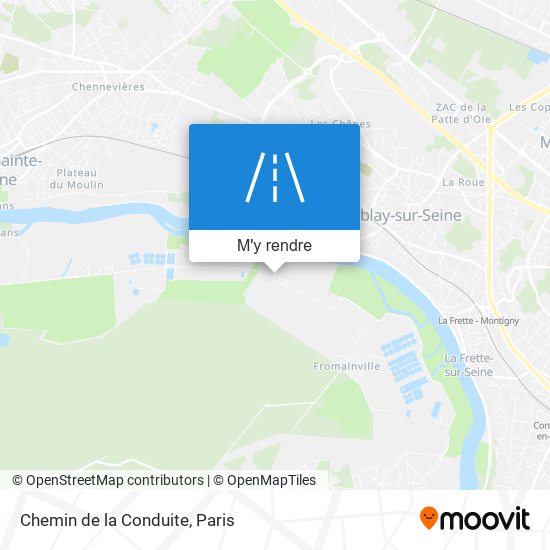 Chemin De La Conduite plan