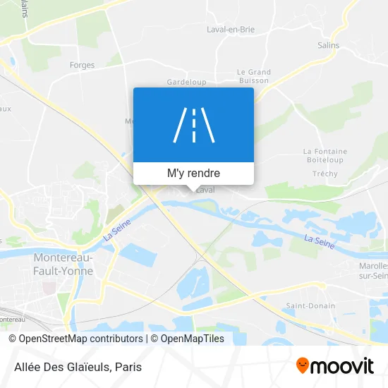 Allée Des Glaïeuls plan