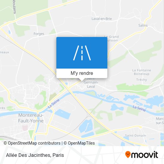 Allée Des Jacinthes plan