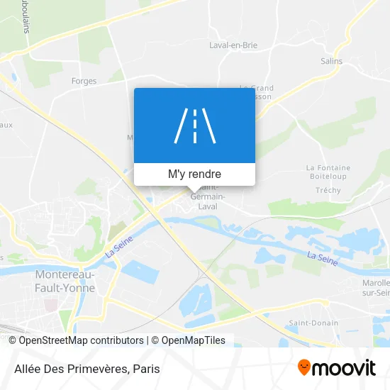 Allée Des Primevères plan