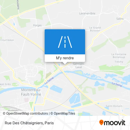 Rue Des Châtaigniers plan