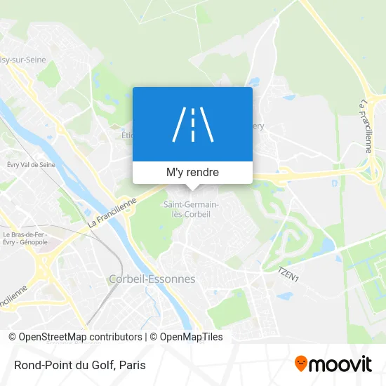 Rond-Point du Golf plan