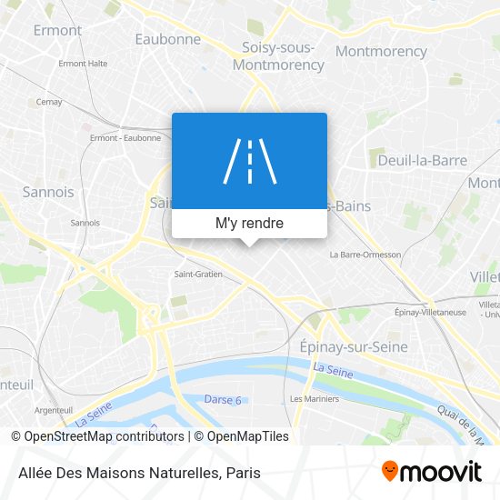 Allée Des Maisons Naturelles plan