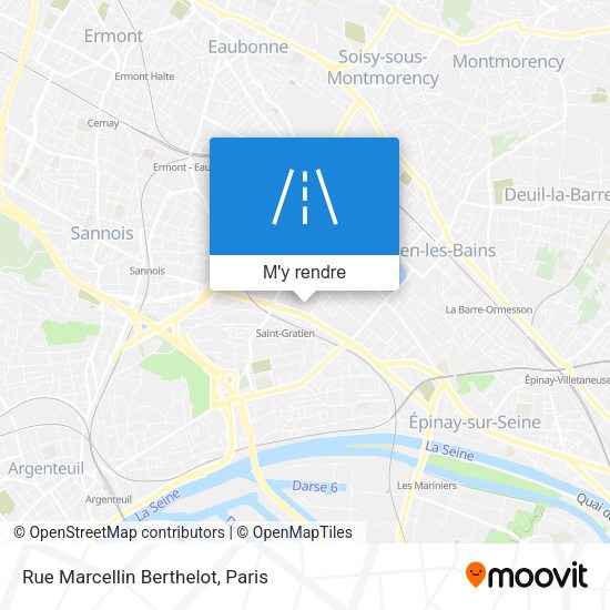 Rue Marcellin Berthelot plan