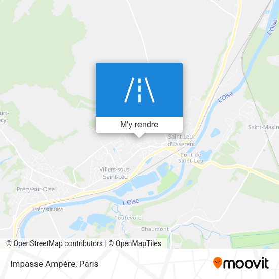 Impasse Ampère plan