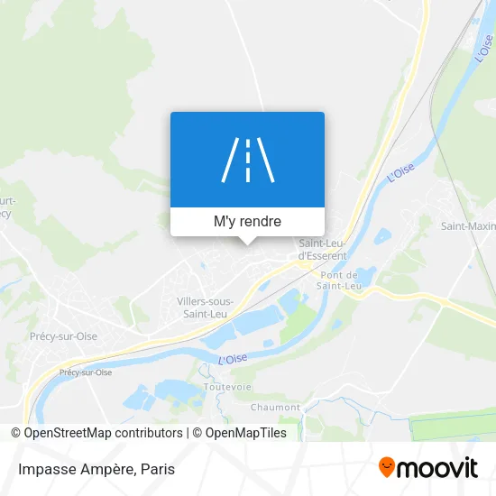 Impasse Ampère plan