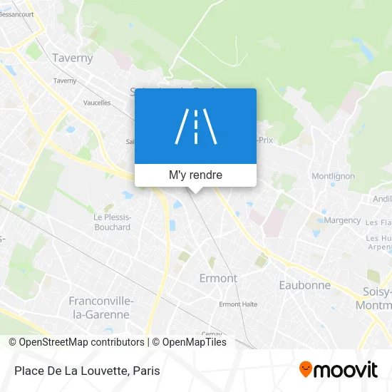 Place De La Louvette plan