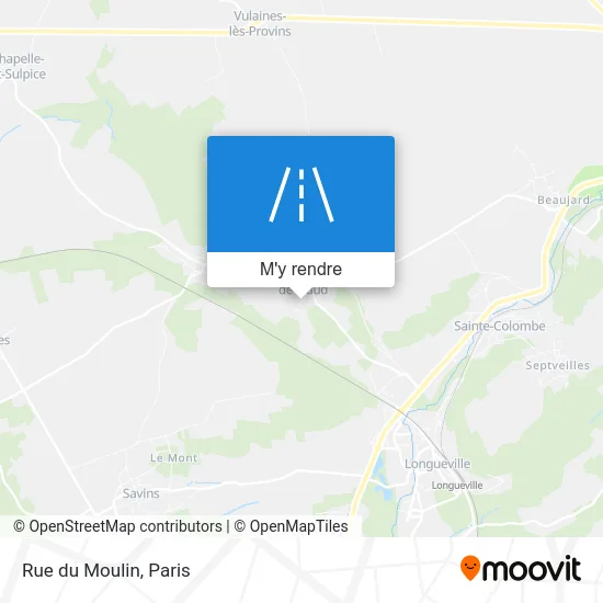 Rue du Moulin plan