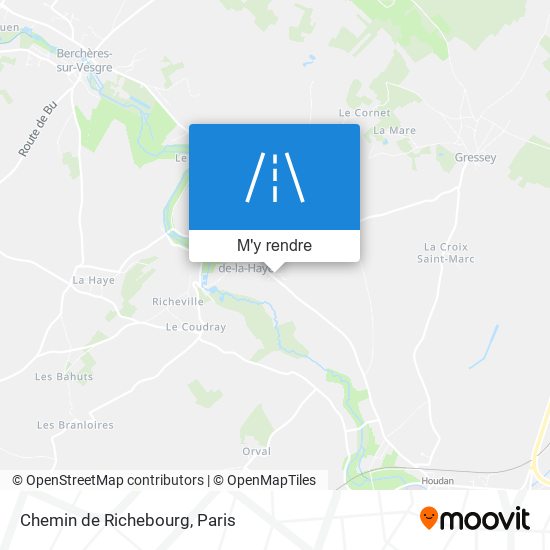Chemin De Richebourg plan