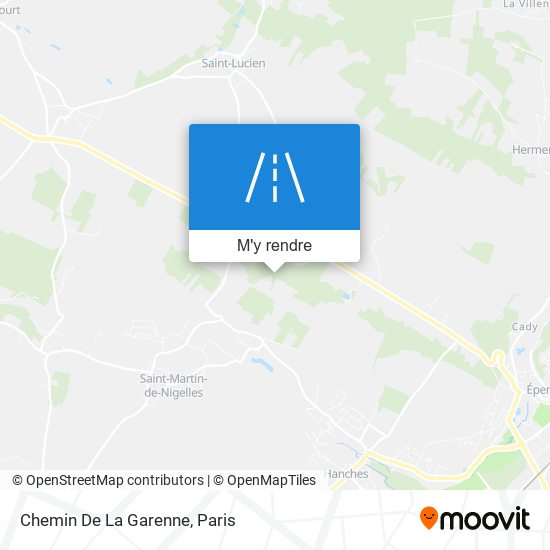 Chemin De La Garenne plan
