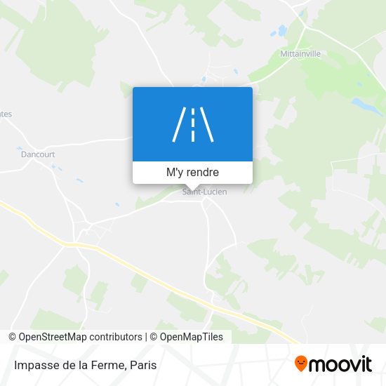 Impasse de la Ferme plan
