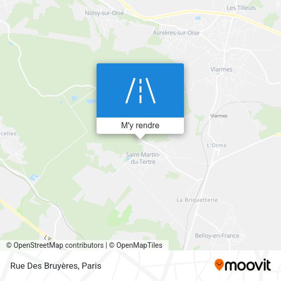 Rue Des Bruyères plan