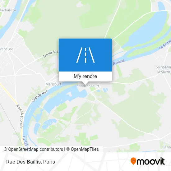 Rue Des Baillis plan