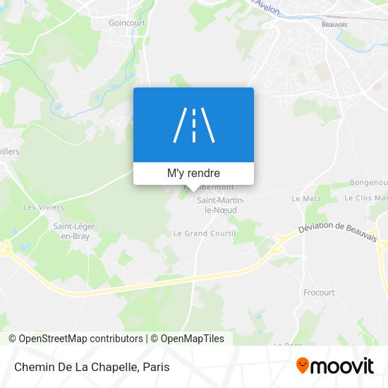 Chemin De La Chapelle plan