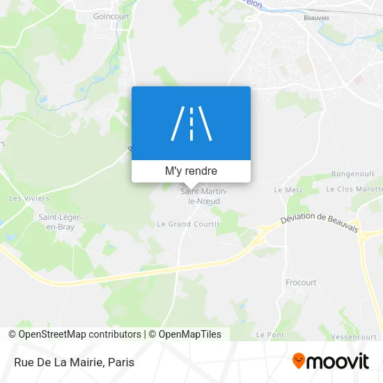 Rue De La Mairie plan